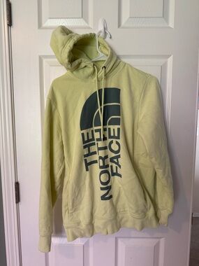 The North Face women’s Hooded Pullover Sweatshirt - Light Yellow